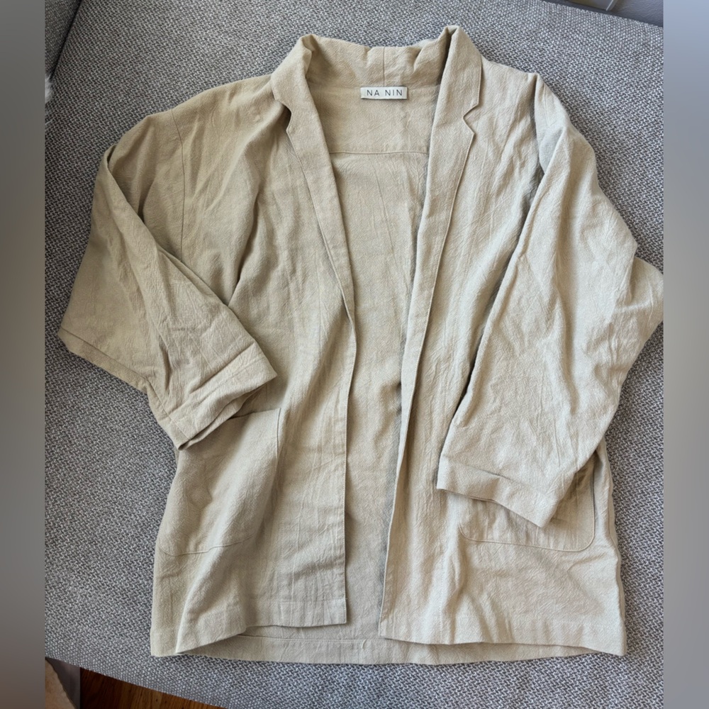Na Nin lightweight cotton blazer